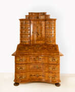 Furniture. Baroque tabernacle secretary