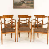 Regency armchairs with lion's head handles - фото 1
