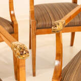 Regency Armlehnenstühle mit Löwenkopfgriffen - Foto 5