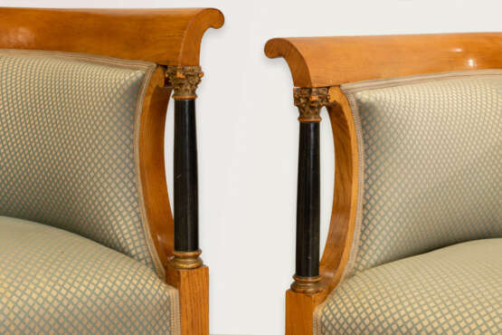 Empire style armchair and bench - photo 4