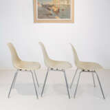 Herman Miller/Vitra three DSX Plastic Side Chairs, S-shell, design by Charles and Ray - photo 2