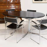 Midcentury dining room set with Arrben chairs - фото 2