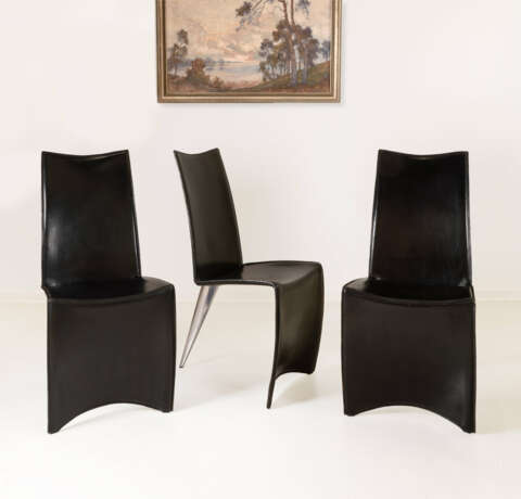 Driade Aleph three 'Ed Archer' chairs, design by Philippe Starck - фото 2