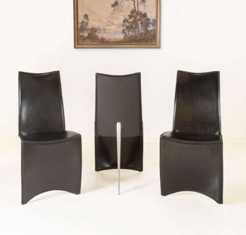 Driade Aleph three 'Ed Archer' chairs, design by Philippe Starck - photo 3