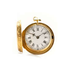 Spindle pocket watch with overcase Cha. Worrels