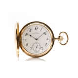 Julius Assmann Glashütte Savonette mit Uhrenkette - Foto 1