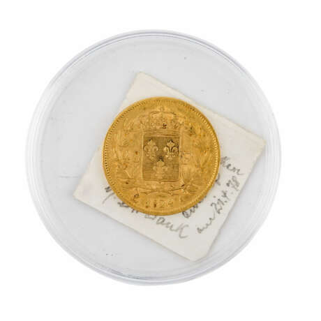 Frankreich/GOLD - 40 Francs 1824 A, - photo 1