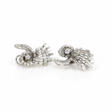 Pair of clip earrings set with diamonds - Аукционные товары