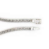 Necklace and bracelet set with emerald diamonds - photo 5