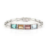 Bracelet with gemstone-diamond setting - photo 1