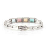Bracelet with gemstone-diamond setting - photo 3