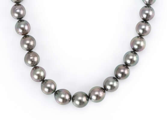 Tahiti cultured pearl necklace - фото 2