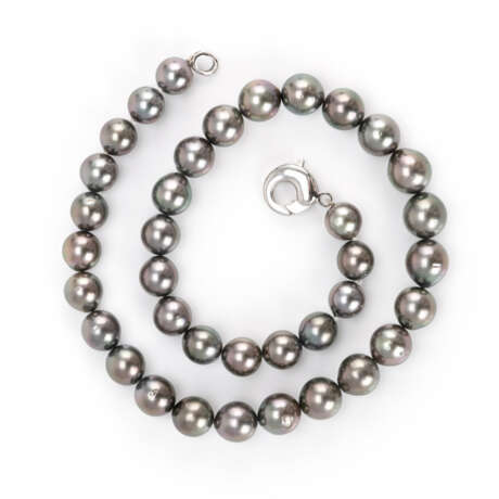 Tahiti cultured pearl necklace - photo 3