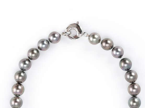 Tahiti cultured pearl necklace - фото 4
