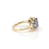 Ring with tanzanite diamond setting - photo 3