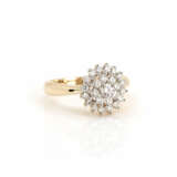 Ring set with diamonds - photo 2