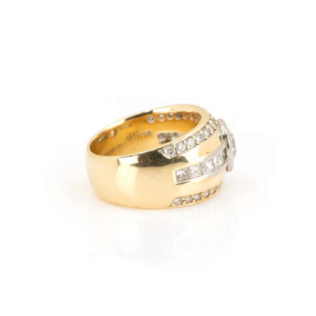 Ring mit Diamantbesatz - Foto 3