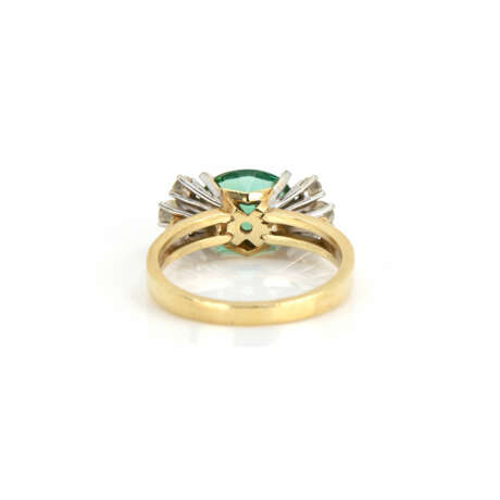 Ring with tourmaline diamond setting - фото 4