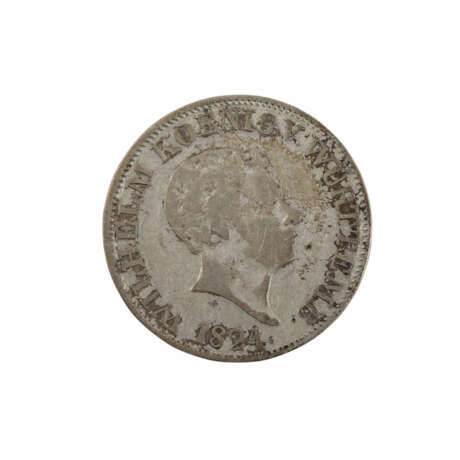 Württemberg - 12 Kreuzer 1824, Wilhelm, s./ss, - photo 1