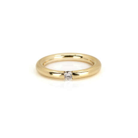 Tension ring with diamond setting - photo 1
