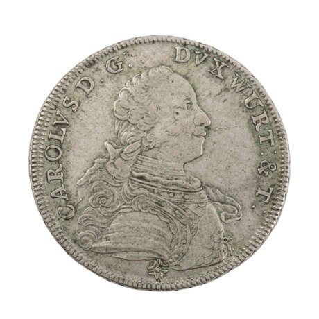Württemberg-Teck - 1 Konventionstaler 1769, Karl Eugen, - photo 1