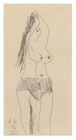ablo Picasso (1881 Malaga - 1973 Mougins) (F) - photo 1