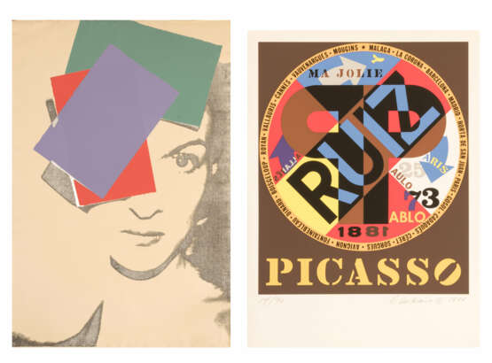 Hommage à Picasso (Andy Warhol und weitere Künstler) (F) - Foto 1