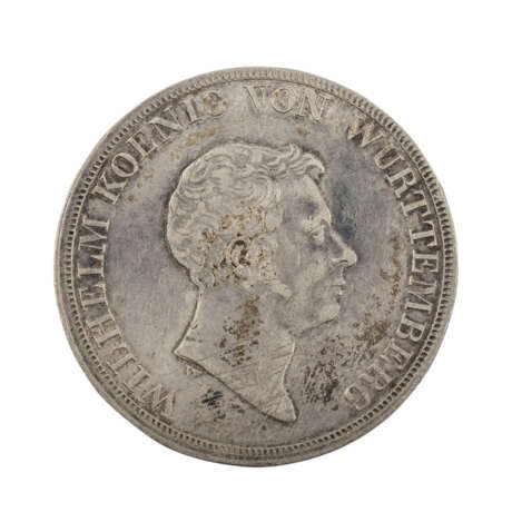 Württemberg - Kronentaler 1833/D, Handelsfreiheit, König Wilhelm, - photo 1