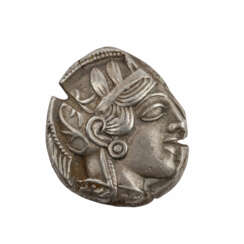 Antikes Griechenland/Silber - Tetradrachme 5. Jahrhundert.v.Chr., Athen,