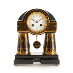 Erhard und Söhne Jugendstil-Kaminuhr<br>Erhard and Sons Art Nouveau mantel clock