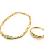 Часы и Украшения. Minorini Gioielli Collier und Armspange<br>Minorini Gioielli necklace and bangle