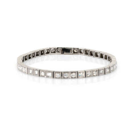 Kombination aus Diamantcollier und Armband<br>Combination of diamond necklace and bracelet - фото 2
