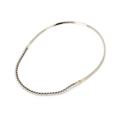 Kombination aus Diamantcollier und Armband<br>Combination of diamond necklace and bracelet - фото 5