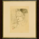 Henri de Toulouse-Lautrec. Jeanne Granier (From: Portraits d'Acteurs et d'Actrices, Treize Lithographies) - photo 2