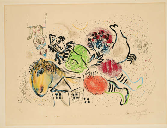 Marc Chagall. Le cirque ambulant - Foto 1