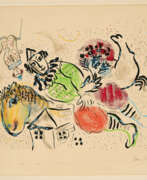 Catalogue des produits. Marc Chagall. Le cirque ambulant