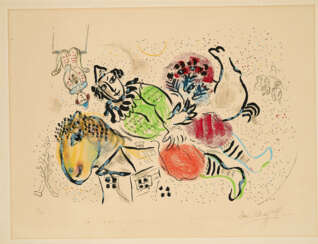 Marc Chagall. Le cirque ambulant