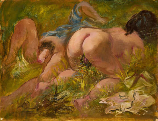 George Grosz. Erotische Szene - photo 1
