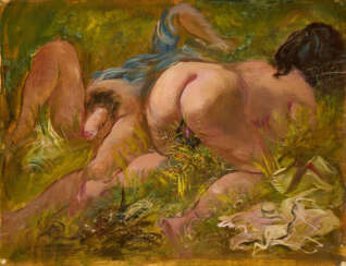 George Grosz. Erotische Szene