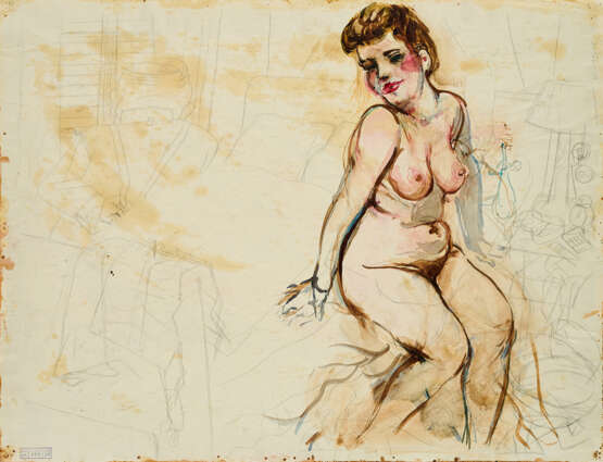 George Grosz. Erotische Szene - Foto 2