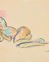 William Straube. Zwei Lagernde