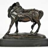 Cheval De Trait Harnach&eacute; De Th&eacute;odore GECHTER (1796-1844) Bronze 19th century - photo 5