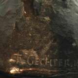 Cheval De Trait Harnach&eacute; De Th&eacute;odore GECHTER (1796-1844) Bronze 19th century - Foto 6
