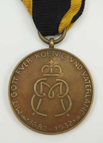 Bayern: Jubiläumsmedaille an das 2. Infanterie-Regiment Kronprinz 1932. - фото 2