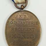 Bayern: Jubiläumsmedaille an das 10. Infanterie Regiment König 1932. - photo 2