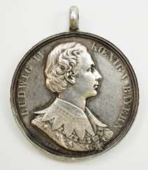 Bayern: Bürgermeister Medaille, König Ludwig II. - Untermessing.
