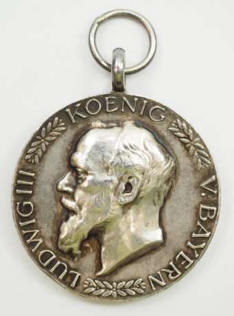 Bayern: Bürgermeister Medaille, König Ludwig III. - Untermässing. - Foto 1