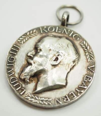 Bayern: Bürgermeister Medaille, König Ludwig III. - Untermässing. - photo 2