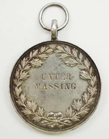 Bayern: Bürgermeister Medaille, König Ludwig III. - Untermässing. - photo 3