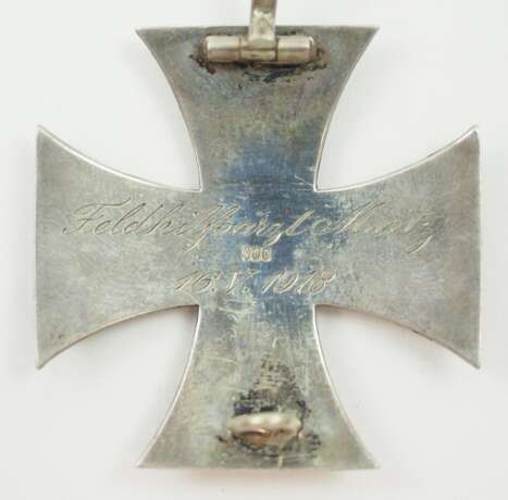 Preussen: Eisernes Kreuz, 1914, 1. Klasse - Feldhilfsarzt Martz 16.V.1918. - фото 1